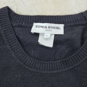 Sonia Rykiel Classic Black Crewneck Sweater